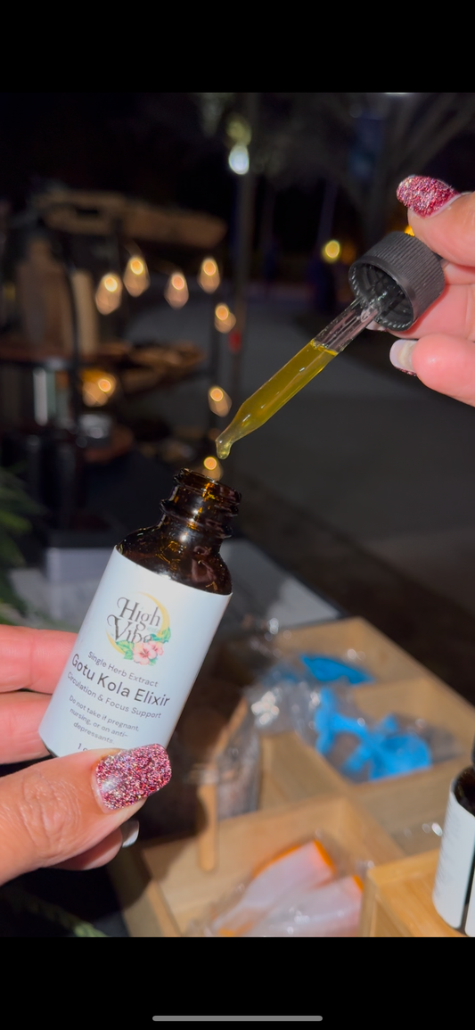 Gotu Kola Elixir – Mental Clarity and Calm Energy