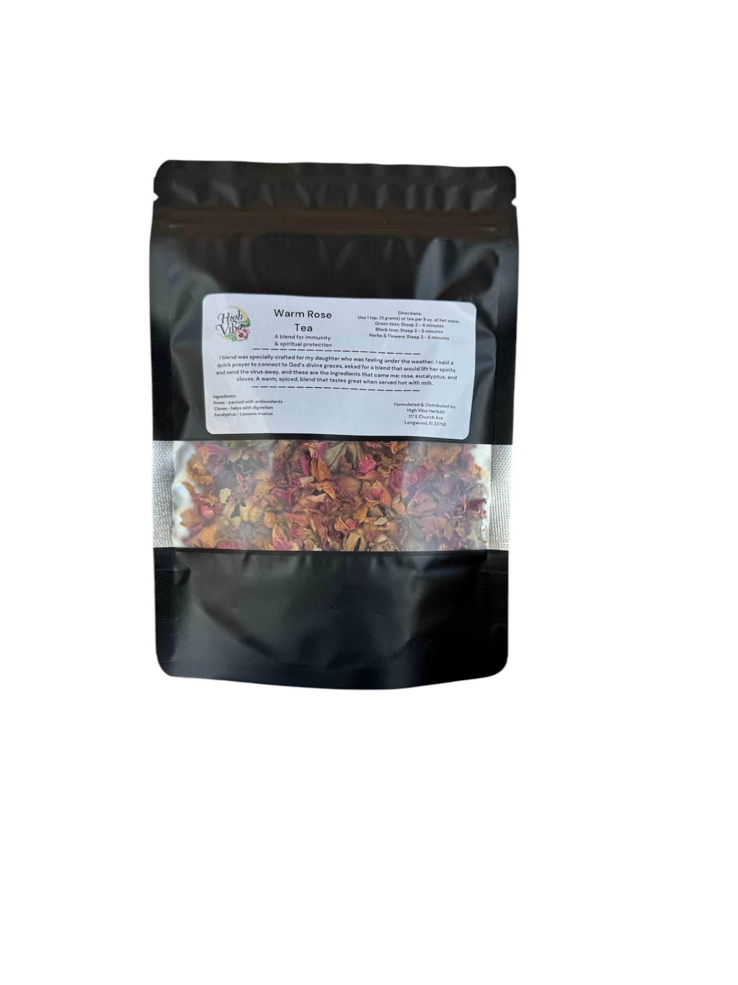 Warm Rose Tea