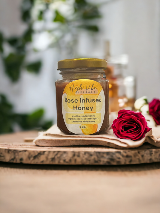 Rose Infused Honey