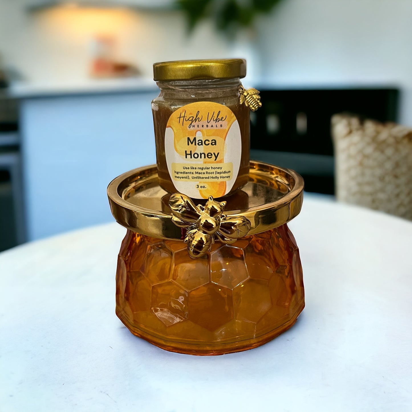 Maca infused honey