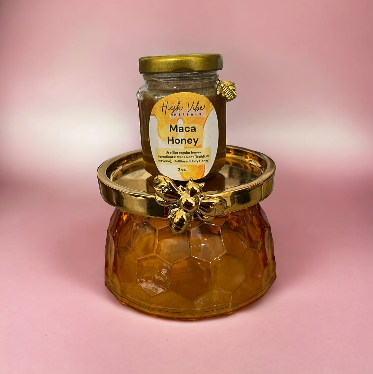 Maca infused honey